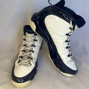 Nike Air Jordan 9 Retro GS UNC Blue 302359-145 Size 7Y